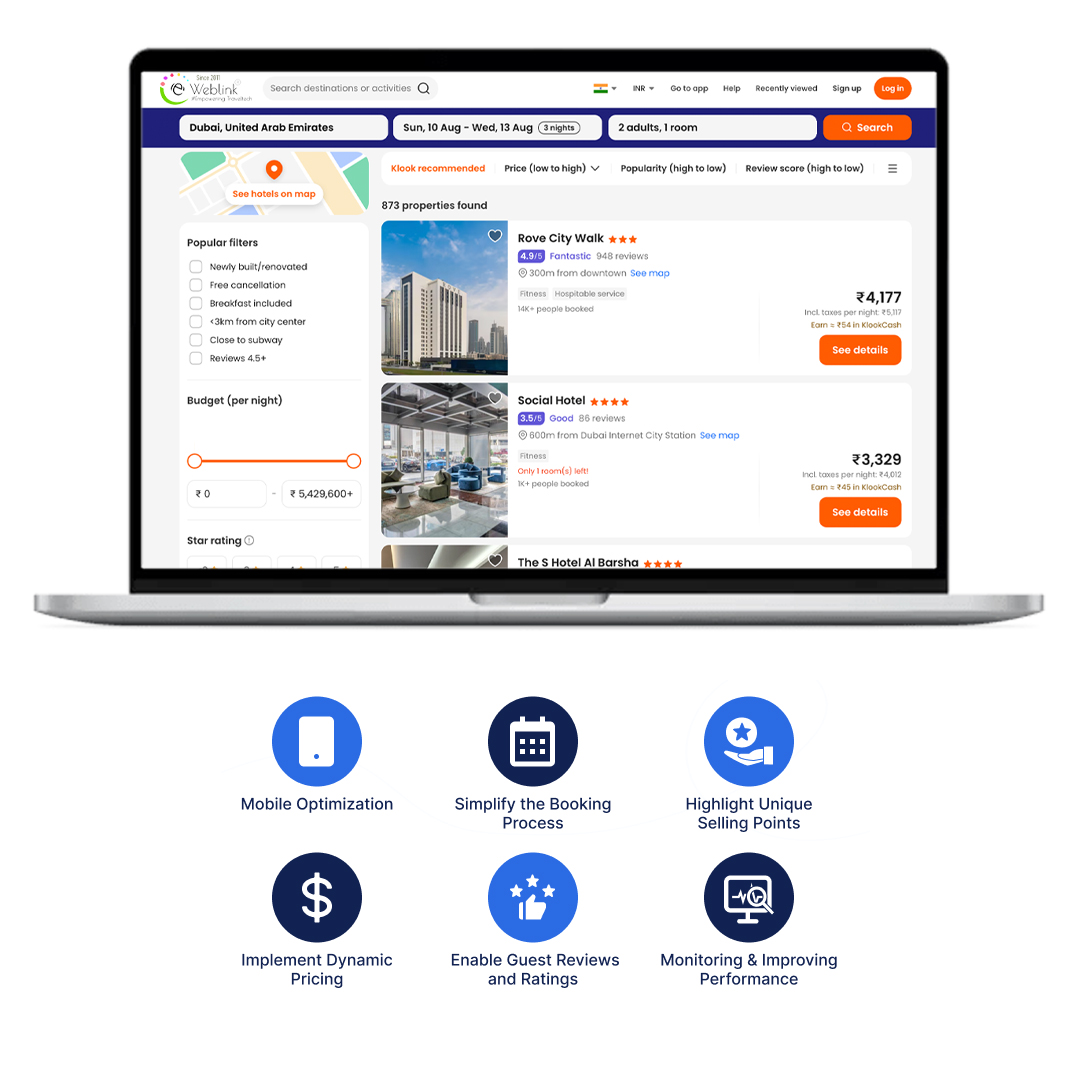 Hotel booking portal development company